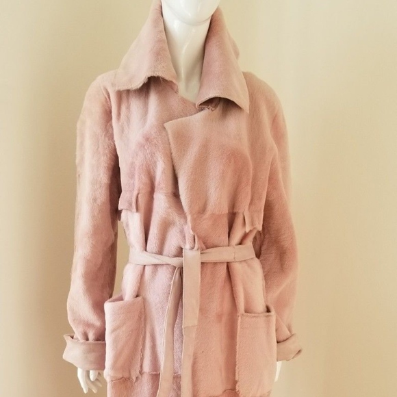 J. Mendel Jackets & Blazers - J Mendel Sherling Fur Trench coat